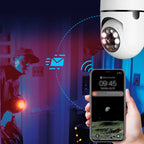 Wireless WiFi Surveillance Camera with Bulb