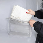 Transparent moisture-resistant dust bag