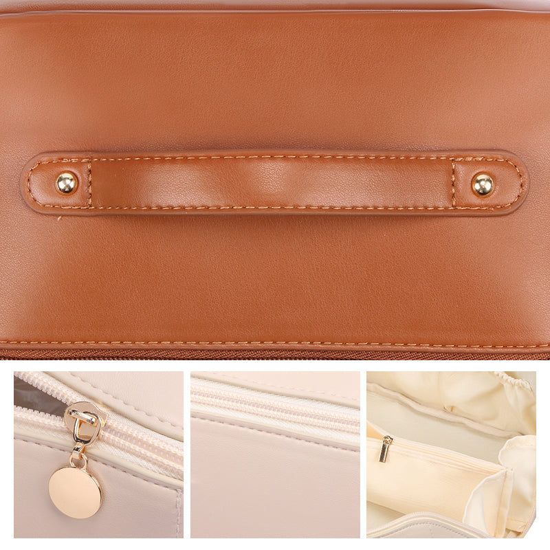 PU Portable Travel Cosmetics Storage Bag