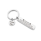 "For my husband I love you" keychain