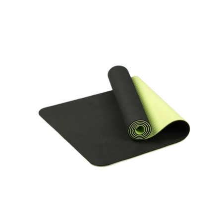 TPE Yoga Mat Non Slip Double Layer Exercise and Pilates Mat with Carry Bag
