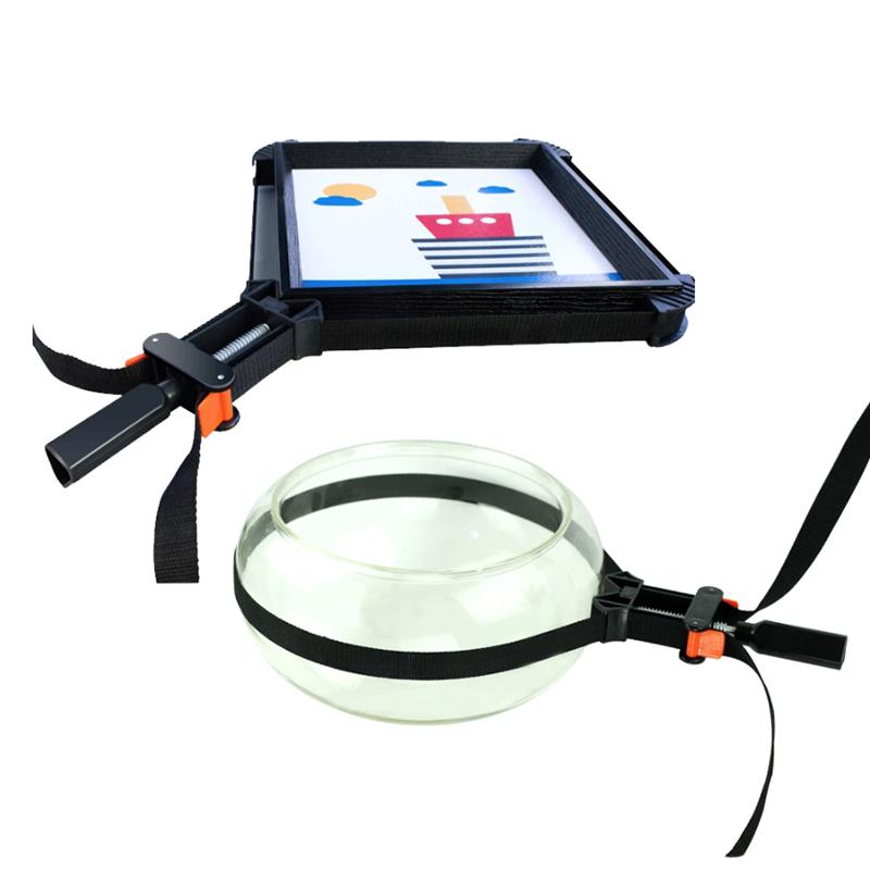 Adjustable Band Clamp Angle Bracket