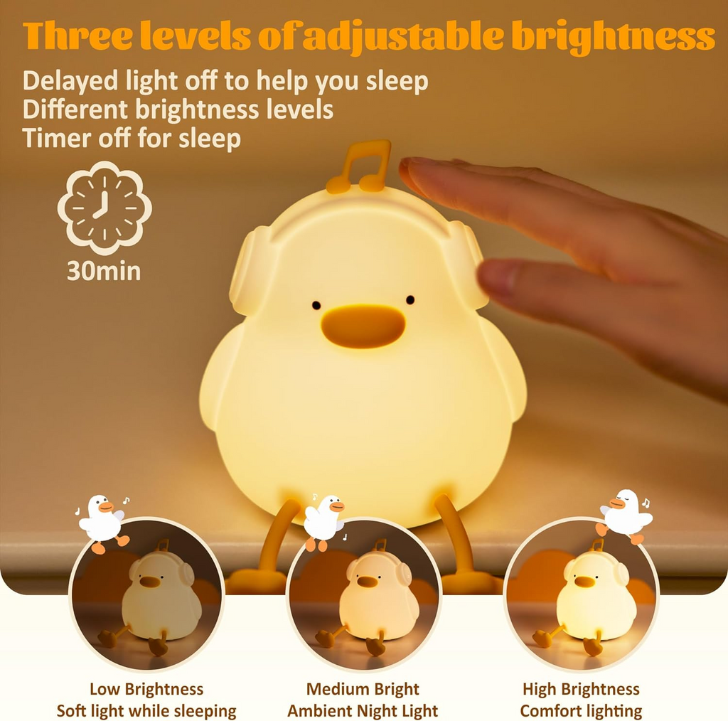 Enten-Nightlight | Charming Nightstand Light