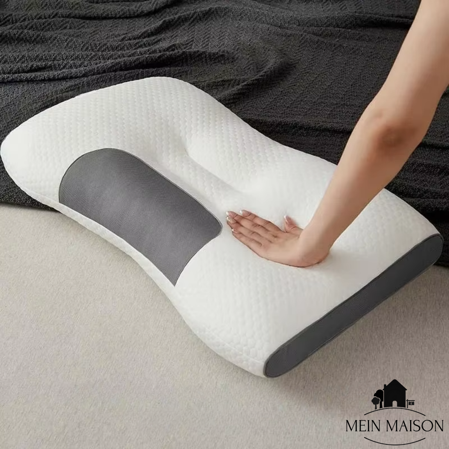 Ergonomic Neck Pillow Memory Foam Breathable Contour