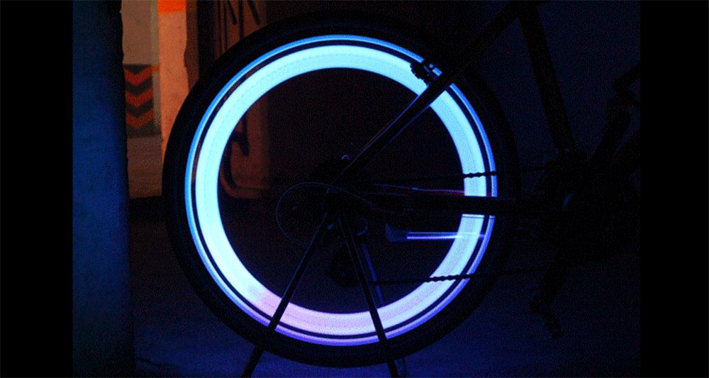 GloBike - LED Bicycle Wheel Light with Clip-On Installation
