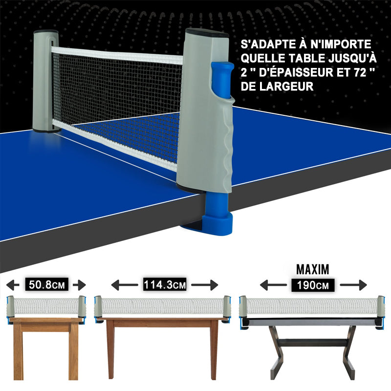 Table tennis net foldable