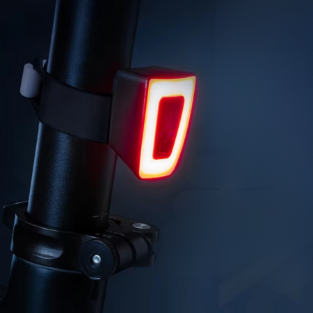 USB Rechargeable Waterproof LED Bike Tail Light for Night Riding Safety