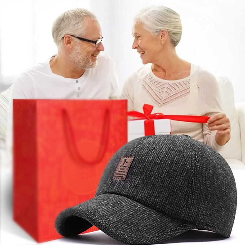 Winter baseball cap with ear protectors