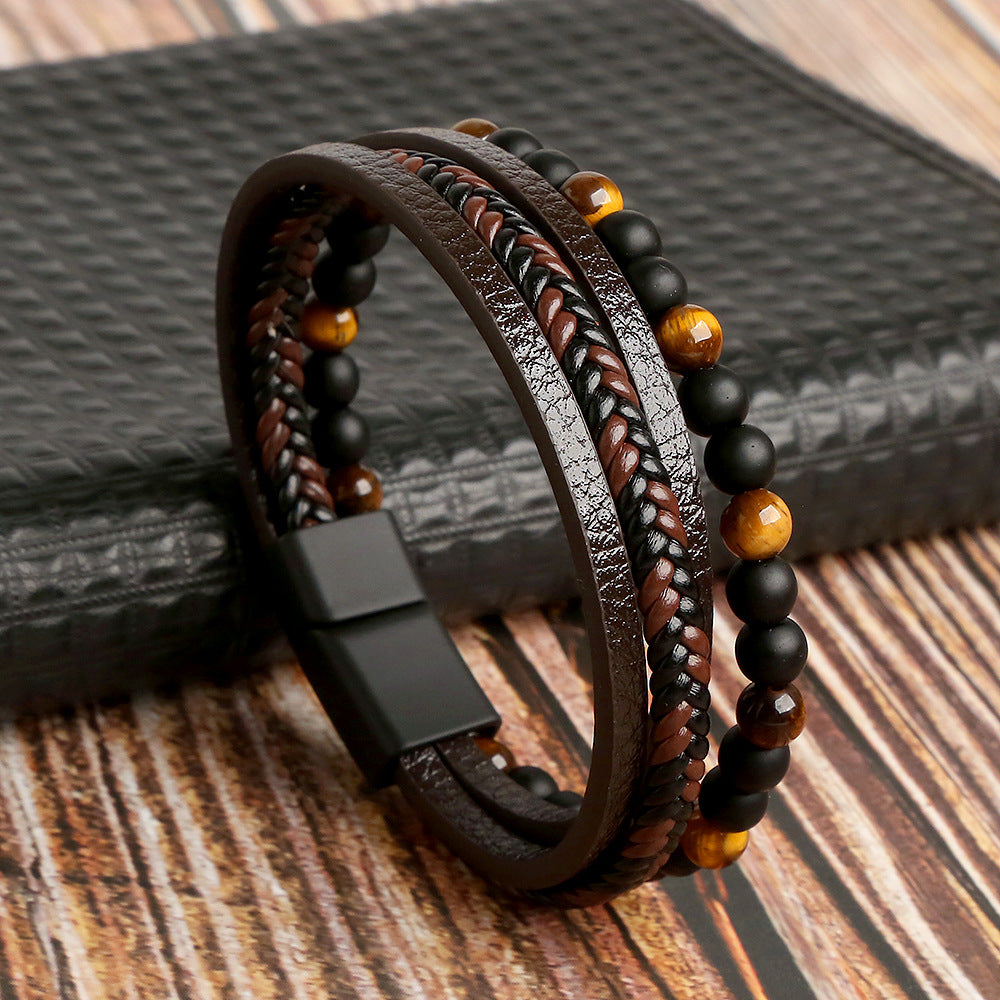 Leather bracelet