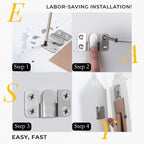 Stainless Steel Interlock Hanging Clasp