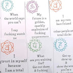 Funny Affirmation Card Gift Made of Coated Paper