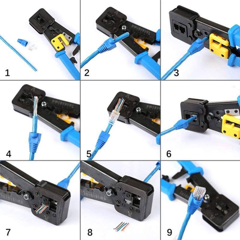 Wire pliers for Ethernet 6P 8P