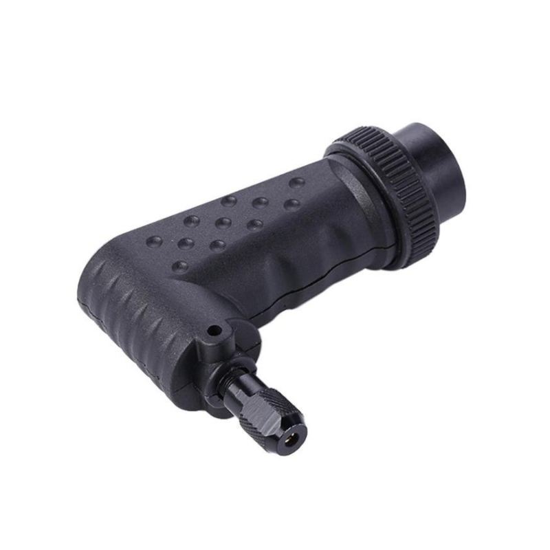 Right angle converter connection for power tools