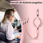 3 in 1 mobile charging cable