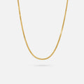 Golden Structured Necklace – A Stylish Statement for Your Look