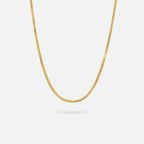 Golden Structured Necklace – A Stylish Statement for Your Look