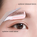 Eyebrow Trimmer Set Eyebrow Scissors with Comb️