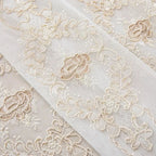 Elyvia Embroidered Classic Sheer Lace Curtain