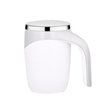 Cup with automatic stirring