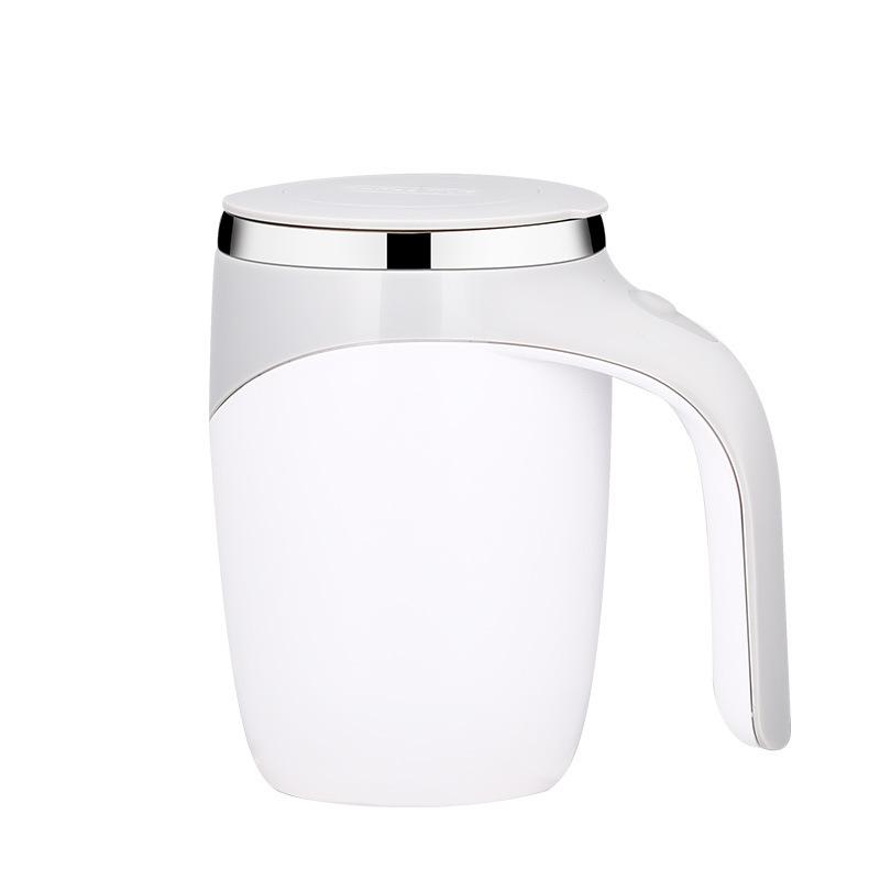Cup with automatic stirring