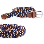 Stretch braided belt