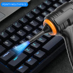 Portable wireless handheld vacuum cleaner, cyclone suction cordless vacuum cleaner, rechargeable vacuum cleaner with strong suction power suitable for cars/offices/homes