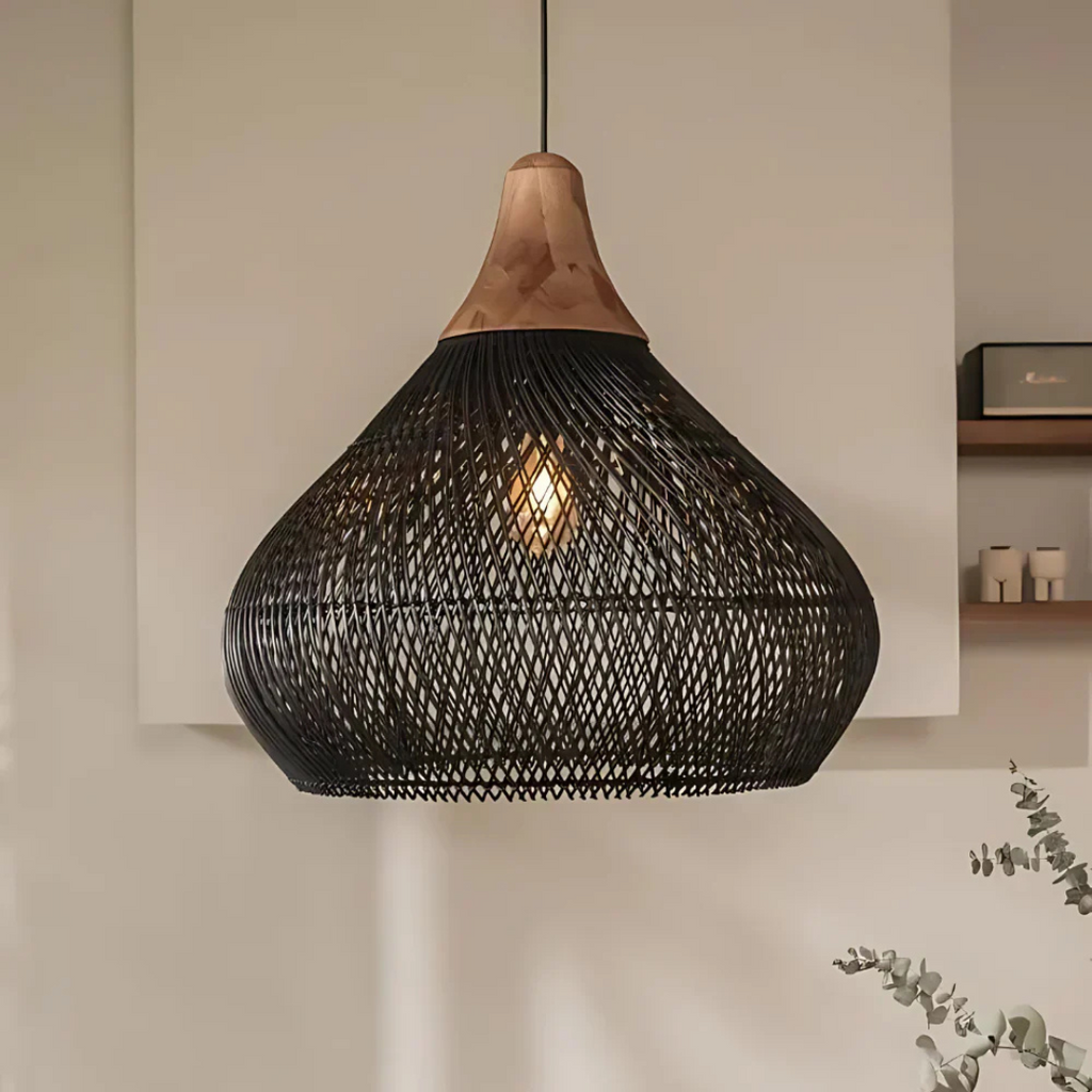 Rattan Boho Pendant Lamp