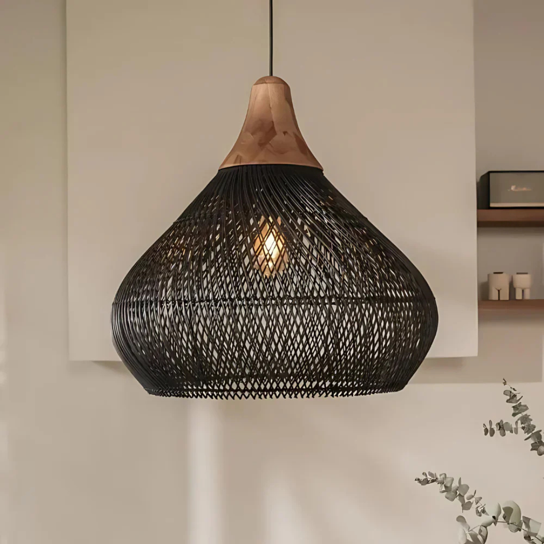 Rattan Boho Pendant Lamp