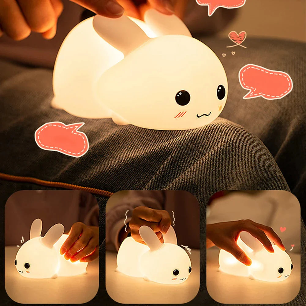 Cute Rabbit Night Light - BunnyGlow