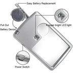 LED Card Magnifier for Reading