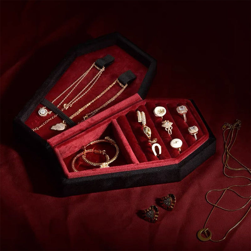 Gothic Coffin Jewelry Storage Box