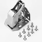 Hole-free and slit-free hinges