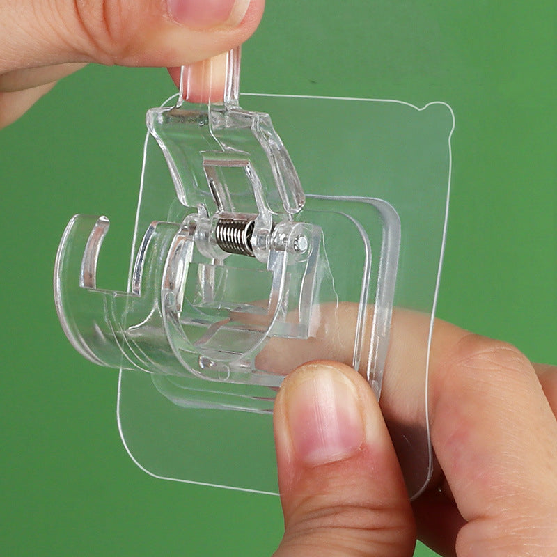 Transparent Hanging Rod Clamp