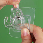 Transparent Hanging Rod Clamp