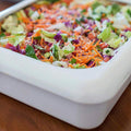 Aluminum foil crisp container