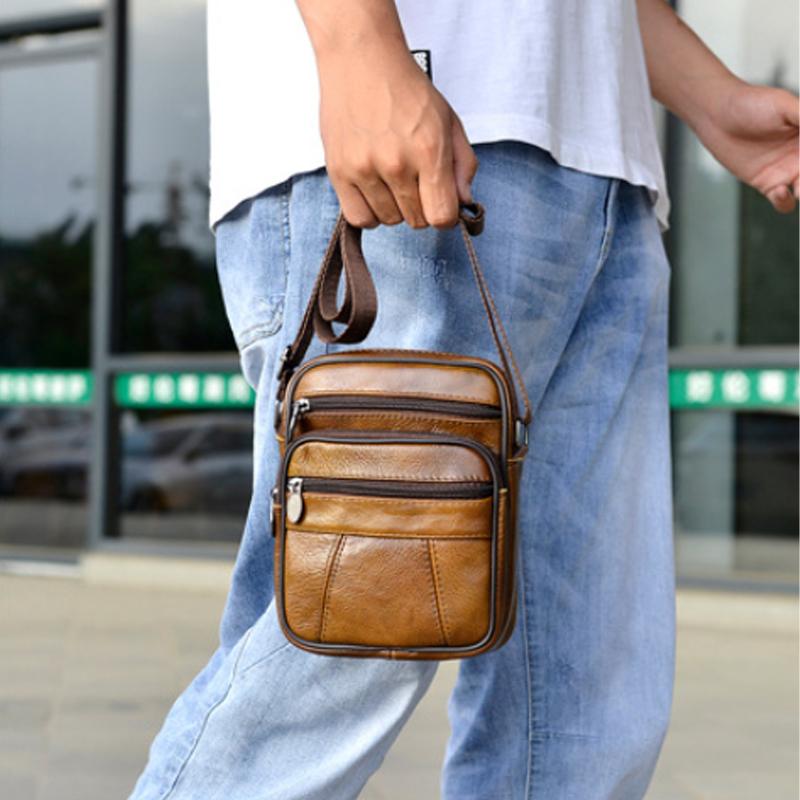 Vintage Shoulder Bag for Men