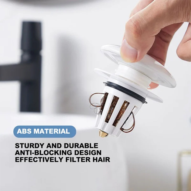 Ceramic Sink Pop-Up Bounce Drain