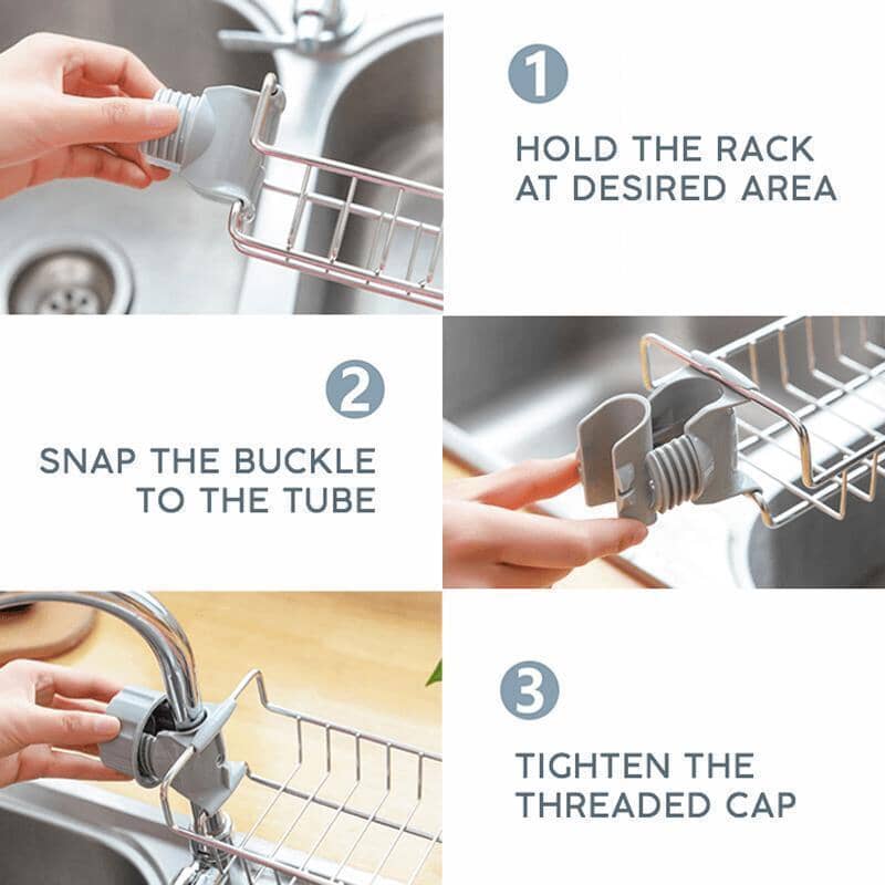Kitchen Sink Organizer Shelf
