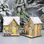 Christmas Lighted House