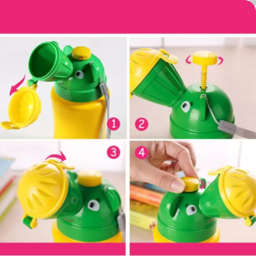 Portable Children's Potty – Compact and Leak-proof Potty
