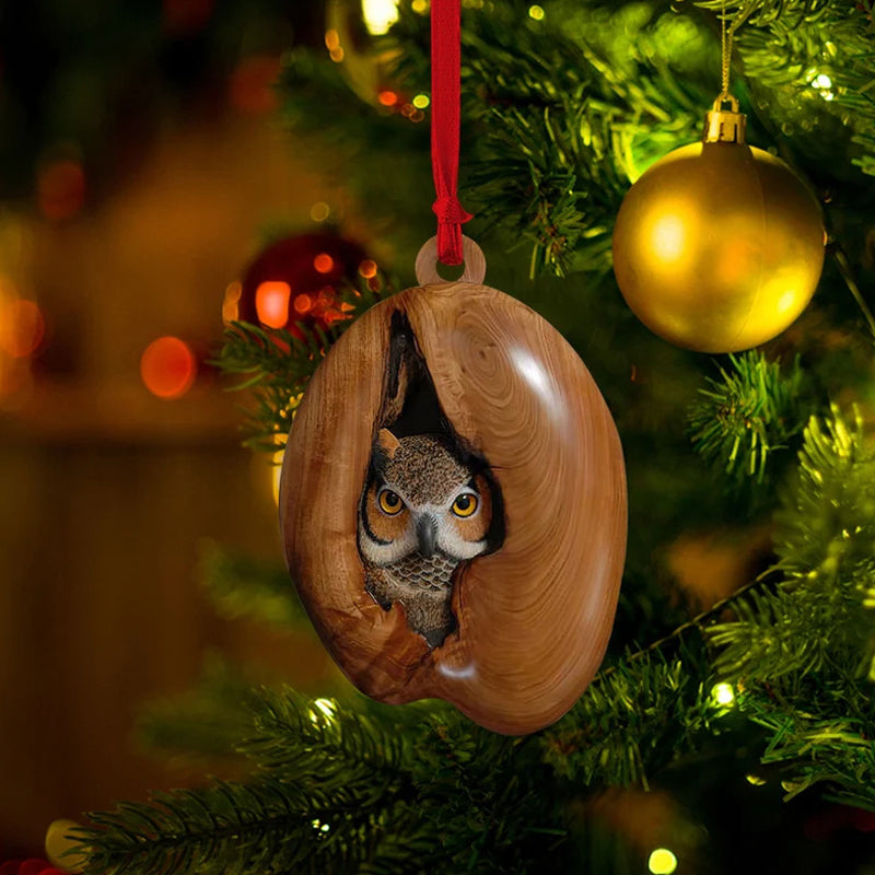 Christmas acrylic pendant