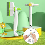 Self Cleaning Dog Brush and Cat Brush with Rotating Comb
