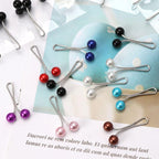 Multicolored Headscarf Bead Pin