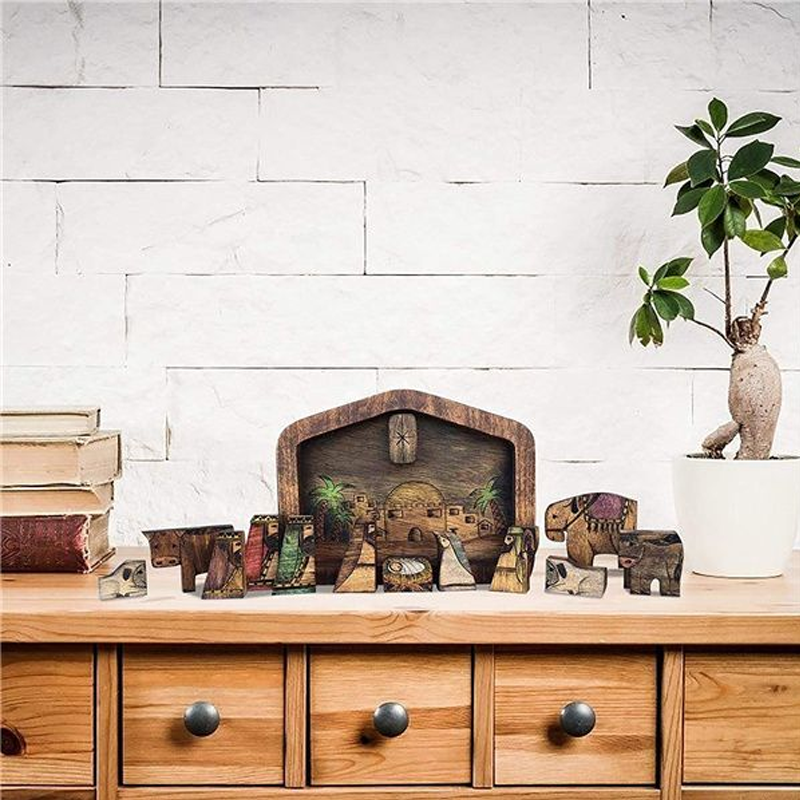 Wooden Jesus Puzzle Set