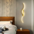 Modern Curved Wall Light for Indoor Ambient Illumination