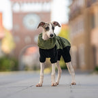 Full Protection Polar Fleece Dog Overall with Removable Collar