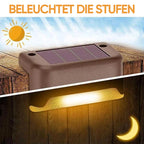 Solar outdoor step lights (4 pcs)
