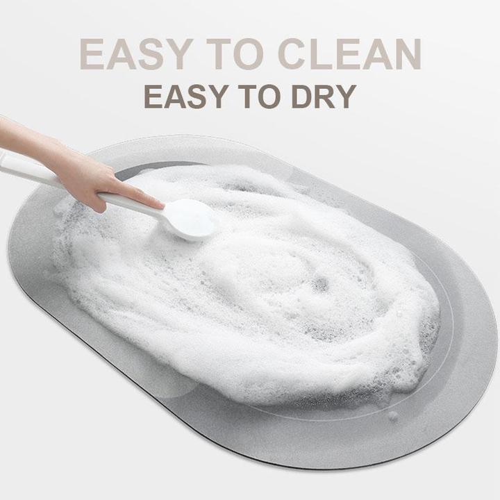 Super absorbent floor mat for home, bathroom, soft, quick-drying mat
