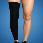 FlexiRelief | Full Leg Compression Sleeve – Knee Support – Graduated Pressure – Pain Relief – Recovery – Swelling Reduction