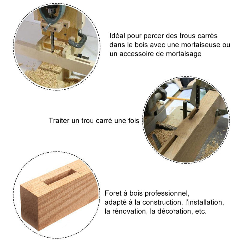 Chisel drill